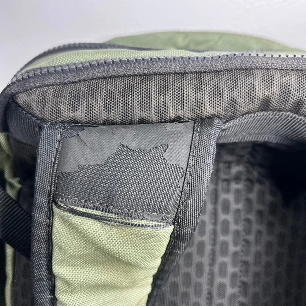 Lululemon Cruiser Backpack Sage Green Olive Multi Pocket Commuter Bag OS